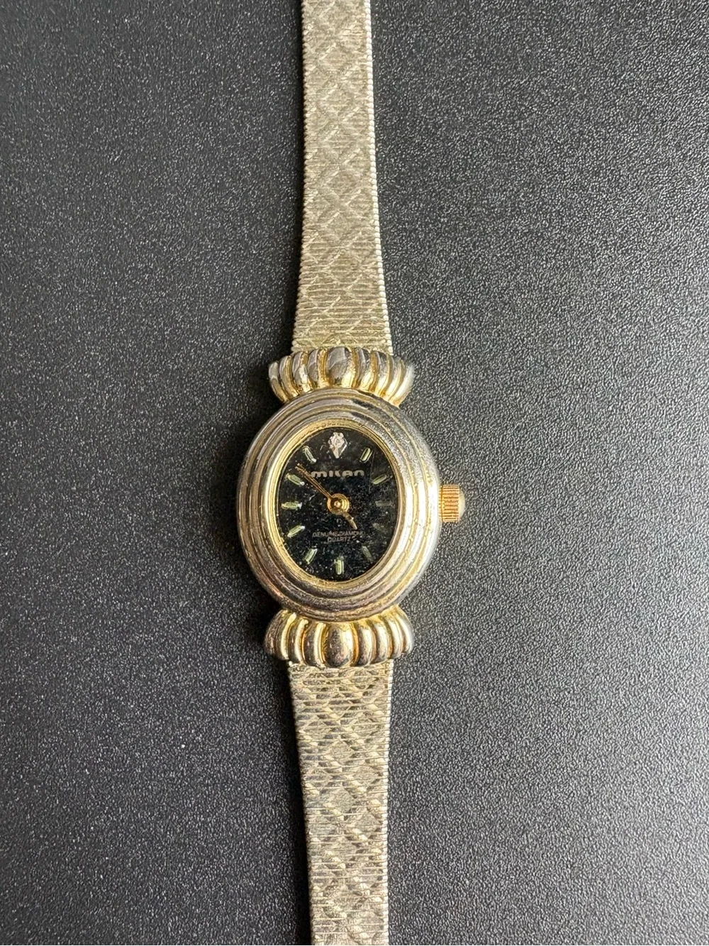 Milan Women’s Vintage Gold and Silver Tone Watch